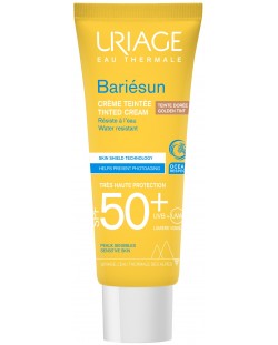 Uriage Bariesun Слънцезащитен тониран крем, тъмен, SPF50, 50 ml