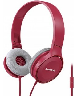Слушалки Panasonic RP-HF100ME-P - ear, розови