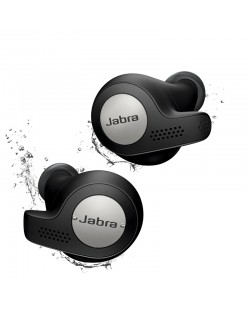 Безжични слушалки Jabra - Elite Active 65t, TWS, Titanium