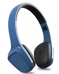 Безжични слушалки с микрофон Energy Sistem - Headphones 1 BT, сини
