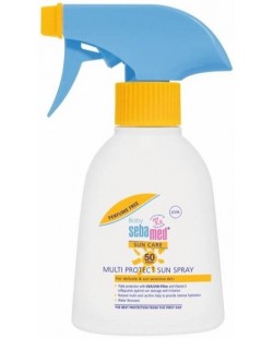 Слънцезащитен спрей SPF50 Sebamed Baby, без парфюм, 200 ml