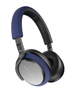 Безжични слушалки Bowers & Wilkins - PX5, ANC, черни/сини