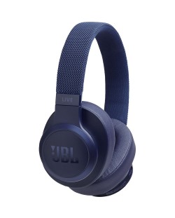 Безжични слушалки с микрофон JBL - Live 500BT, сини