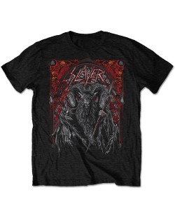 Тениска Rock Off Slayer - Baphomet European Tour 2018 Ex