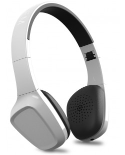 Безжични слушалки с микрофон Energy Sistem - Headphones 1 BT, бели