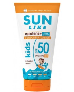 Слънцезащитен лосион Baby Crema - Sun Like, SPF 50, туба, 150 ml