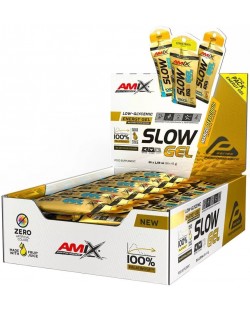 Slow Palatinose Gel Box, манго, 40 шота, Amix