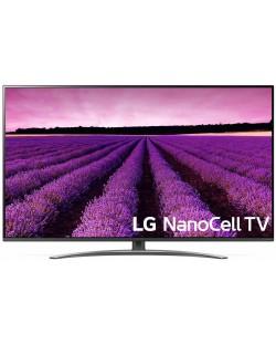 Смарт Телевизор LG 55SM8200 - 55", 4K, Nano Cell, Edge LED, сив