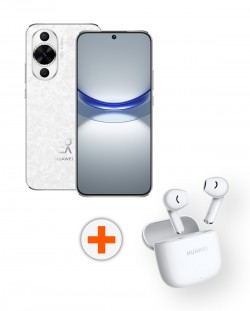 Смартфон Huawei - nova 12s, 8GB/256GB, бял + FreeBuds SE2, бели