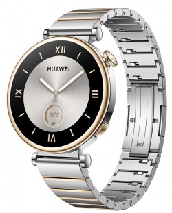 Смарт часовник Huawei - GT4 Aurora, 41mm, Inter-gold Stainless