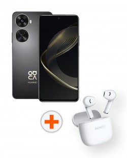 Смартфон Huawei - nova 12 SE, 8GB/256GB, черен + FreeBuds SE2, бели