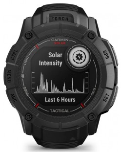 Смарт часовник Garmin - Instinct 2X Solar Tactical, 50mm, 1.1'', черен