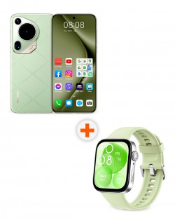 Смартфон Huawei - Pura 70 Ultra, 6.8'', 16GB/512GB, зелен + Watch Fit 3, 1.82'', Green