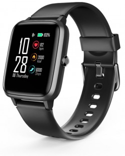 Смарт часовник HAMA - Fit Watch 5910, 1.3" LCD тъч, GPS, черен