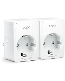 Смарт контакти TP-Link - Tapo P110, 2 броя, бели