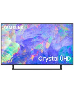 Смарт телевизор Samsung - 43CU8572, 43'', LED, 4K, тъмносив