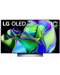 Смарт телевизор LG - OLED48C31LA, 48'', OLED, 4K, сив