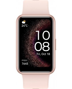 Смарт часовник Huawei - Watch Fit Special Edition, 1.64'', Amoled, Nebula Pink