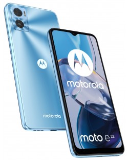 Смартфон Motorola - Moto E22, 6.5", 4/64GB, Cristal Blue