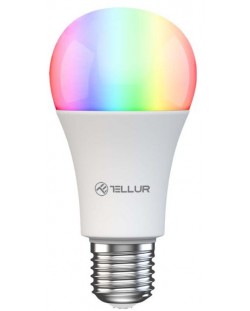 Смарт крушка Tellur - TLL331341, 9W, E27, RGB, dimmer