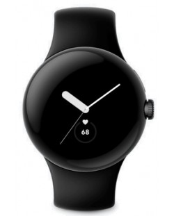 Смарт часовник Google - Pixel Watch, 41mm, 1.4'',  Wi-Fi, Black