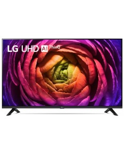 Смарт телевизор LG - 43UR73003LA, 43'', LED, 4K, черен