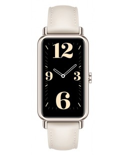Смарт часовник Huawei - Watch Fit Mini, 1.47, златист/бежов
