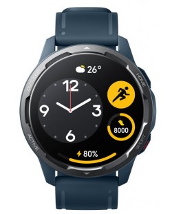 Смарт часовник Xiaomi - Watch S1 Active, 1.43'', черен/син