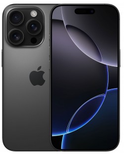 Смартфон Apple - iPhone 16 Pro, 6.3'', 8GB/256GB, Black Titanium