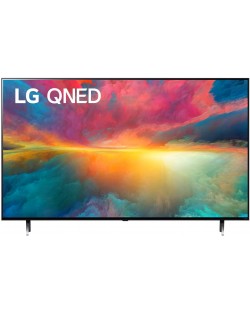 Смарт телевизор LG - 55QNED753RA, 55'', QNED, 4K, черен