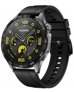 Смарт часовник Huawei - GT4 Phoinix, 46mm, Black