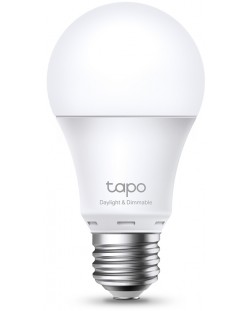 Смарт крушка TP-Link - Tapo L520E, 8W, E27, A60, dimmer