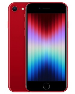 Смартфон Apple - iPhone SE 3GEN, 4.70'', 64GB, червен