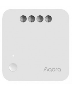 Смарт превключвателен модул Aqara - T1, with neutral, бял