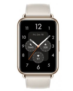 Смарт часовник Huawei - Watch Fit 2, 1.74", Moon White