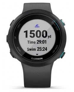 Смарт часовник Garmin - Swim 2, 42mm, черен