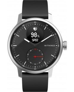 Смарт часовник Withings - Scanwatch, 42mm, черен
