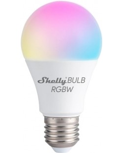Смарт крушка Shelly - Duo RGBW, LED, 9W, E27, A60, dimmer