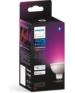 Смарт крушка Philips - Hue Ambiance, 6.3W, GU5.3, RGB, dimmer