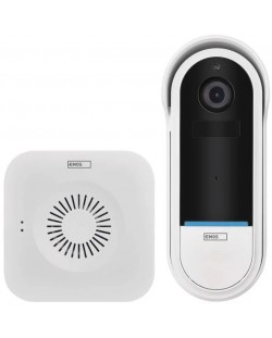 Смарт видео звънец Emos - GoSmart, IP-15S/H4032, Wi-Fi, бял
