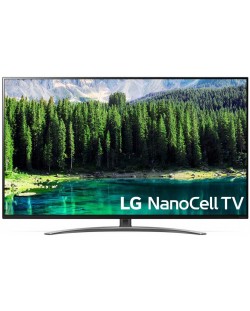 Смарт Телевизор LG 65SM8600 - 65", 4K, Nano Cell, Edge LED, сив