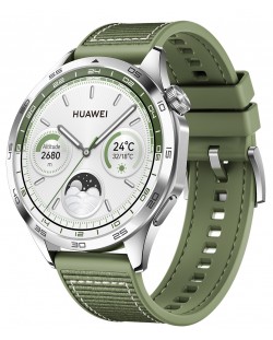 Смарт часовник Huawei - GT4 Phoinix, 46mm, Green