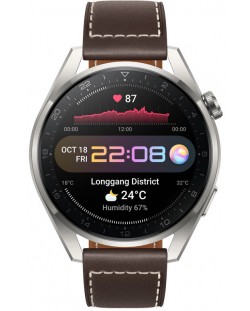 Смарт часовник Huawei - Watch 3 Pro L40E, 48mm, 1.43", сребрист
