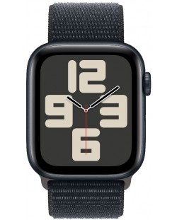 Смарт часовник Apple - Watch SE2 v2, 44mm, Midnight Loop