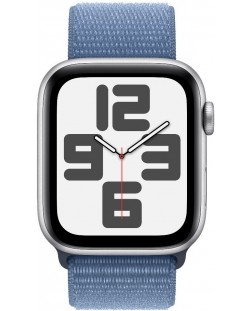 Смарт часовник Apple - Watch SE2 v2, 44mm, Winter Blue Loop