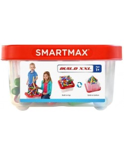 Магнитен конструктор Smart Games Smartmax - Build XXL, 70 части