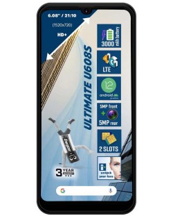 Смартфон Energizer - Ultimate U608S, 6'', 2GB/32GB, черен