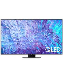 Смарт телевизор Samsung - QE98Q80C, 98'', QLED, 4K, черен