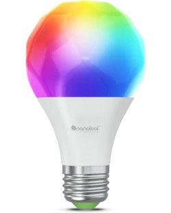 Смарт крушка Nanoleaf - Matter Essentials, 8.5W, E27, A60, RGB, dimmer