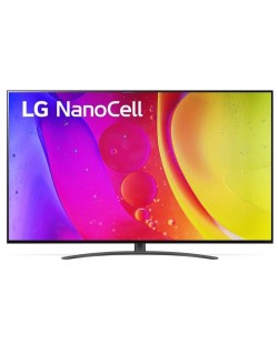 Смарт телевизор LG - 50NANO823QB, 50'', IPS, 4K, Nano Cell, черен